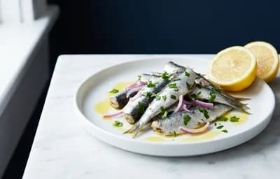 Sardines with Lemon and Herbs
