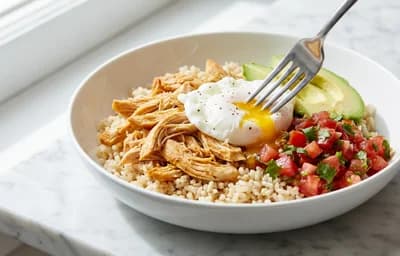 Chicken and Egg Breakfast Bowl