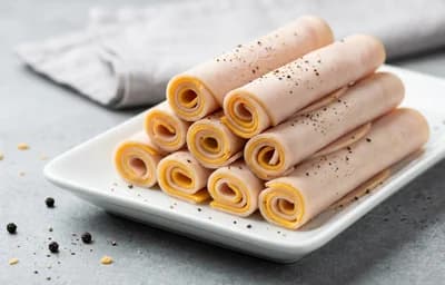 Turkey and Cheese Roll-Ups