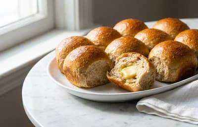 Whole-Grain Dinner Rolls