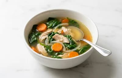 Chicken and Spinach Soup