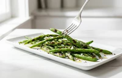 Simple Roasted Green Beans