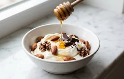 Greek Yogurt with Nuts and Honey