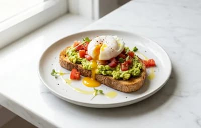Avocado Toast with Poached Egg