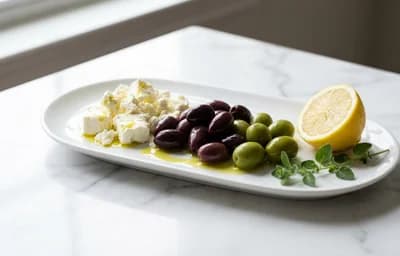 Simple Meze Plate