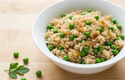Rice Pilaf with Peas