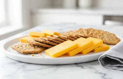 Cheese and Whole-Grain Crackers