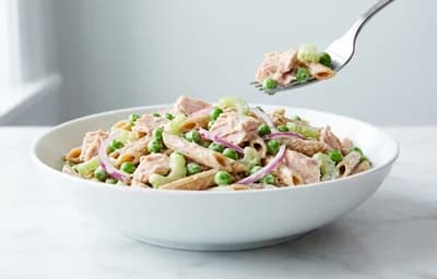 Tuna Pasta Salad with Peas