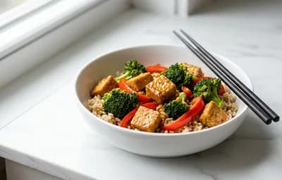Tempeh Stir-Fry with Vegetables