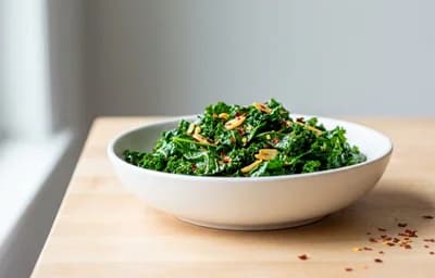Sautéed Kale with Garlic