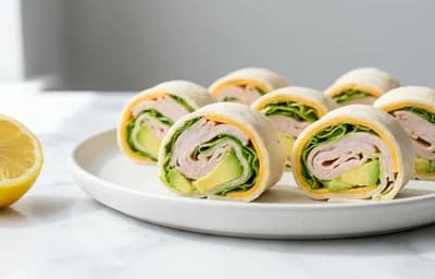 Turkey Avocado Roll-Ups