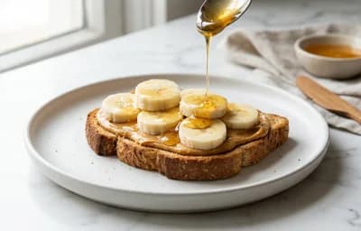 Peanut Butter and Banana Sandwich