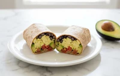 Tofu Breakfast Burrito