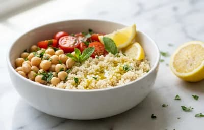 Chickpea Quinoa Bowl