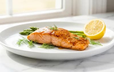Maple-Mustard Salmon