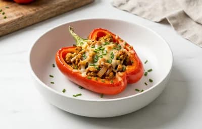 Turkey Stuffed Bell Peppers