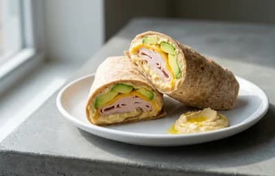 Turkey Hummus Wrap