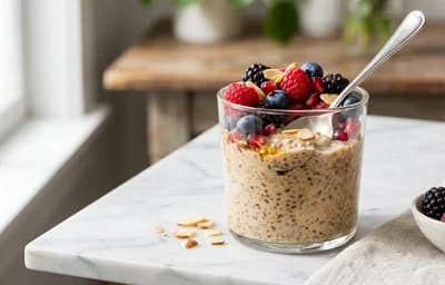 Chia Pudding With Berries
