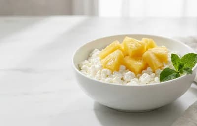 Cottage Cheese with Pineapple