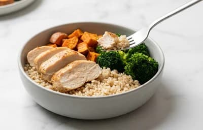 Chicken and Rice Prep Bowl