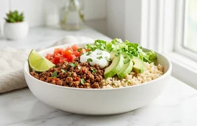 Build-Your-Own Taco Bowl