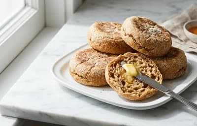 Whole-Grain English Muffins