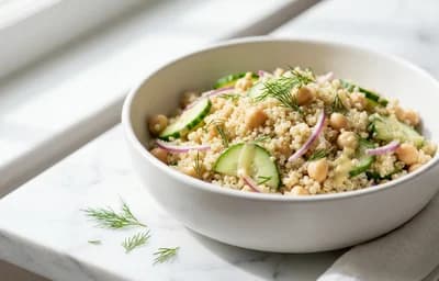 Quinoa and Chickpea Bowl