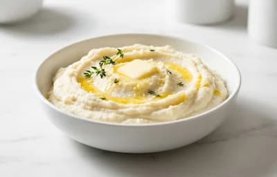 Garlic Mashed Cauliflower