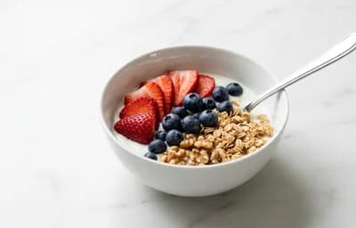 Yogurt Bowl with Berries and Granola
