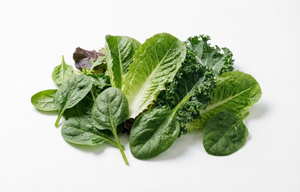 mixed leafy greens