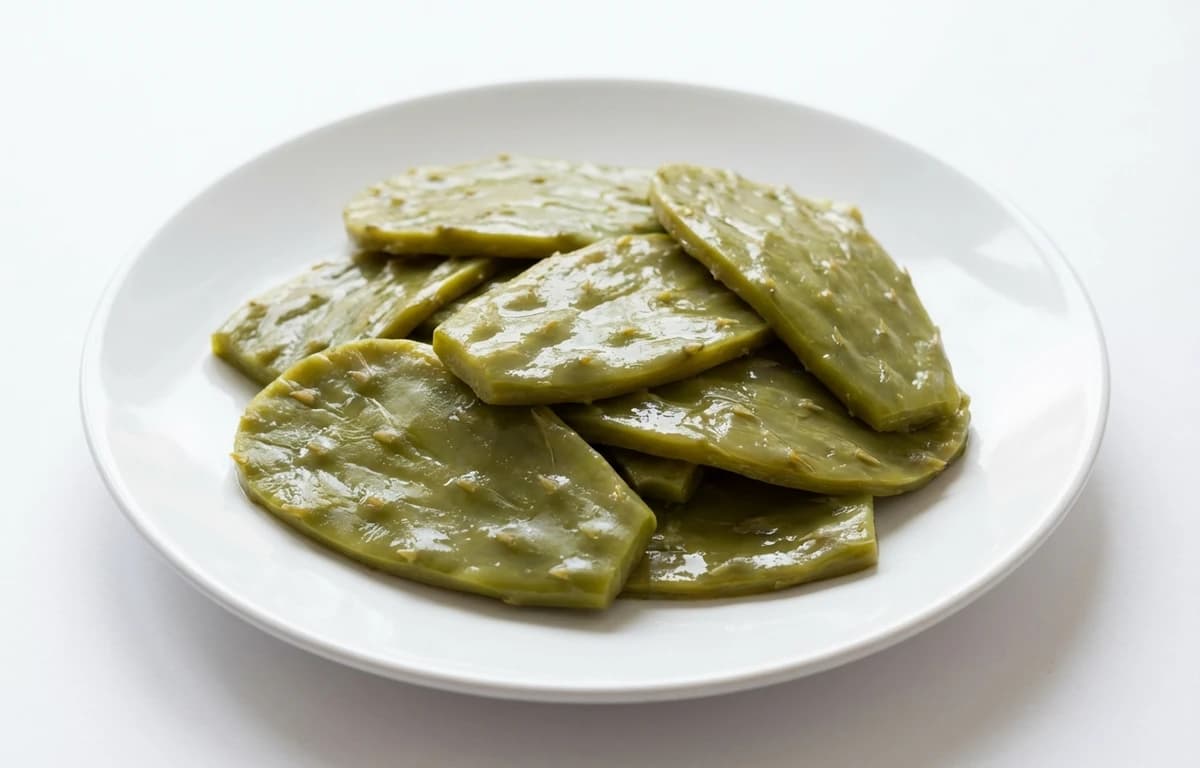 cooked unsalted nopales