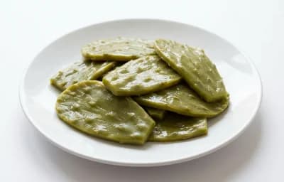 cooked unsalted nopales