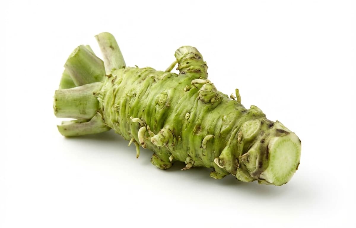 raw wasabi root