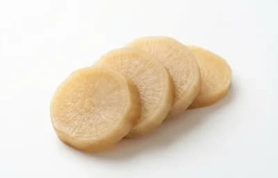 boiled prairie turnip