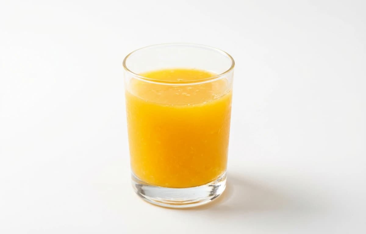 fresh orange juice