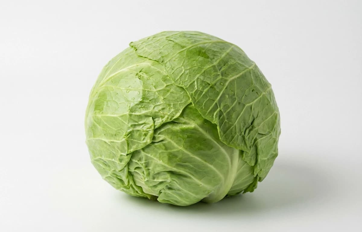 raw common cabbage