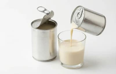 canned evaporated milk