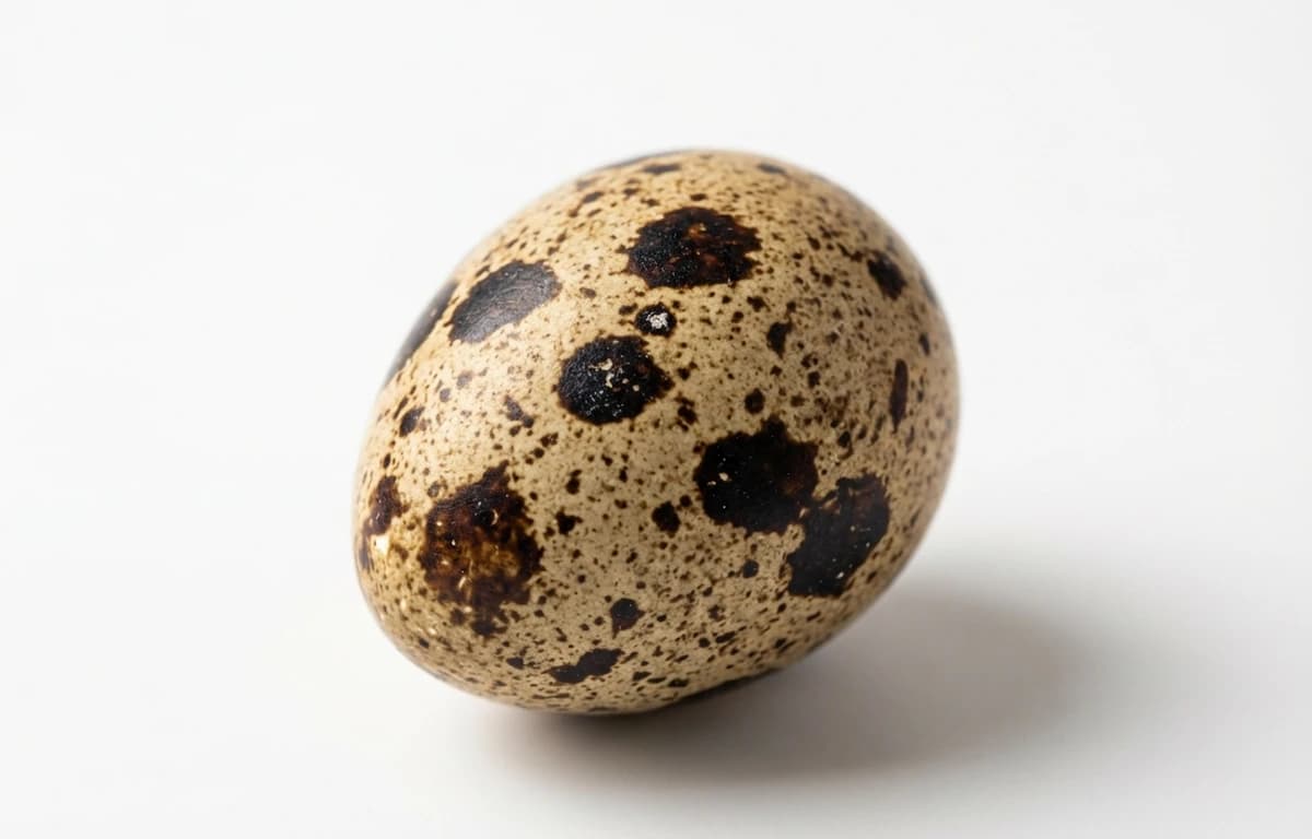 raw quail egg