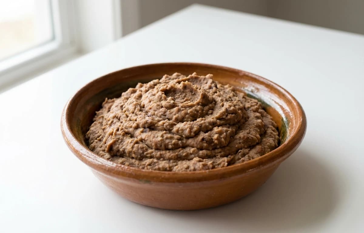 canned refried beans