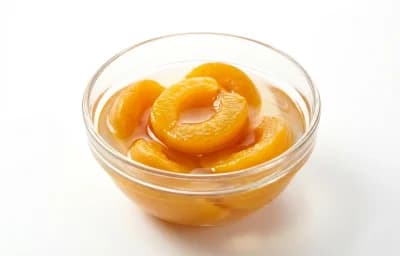 canned apricot