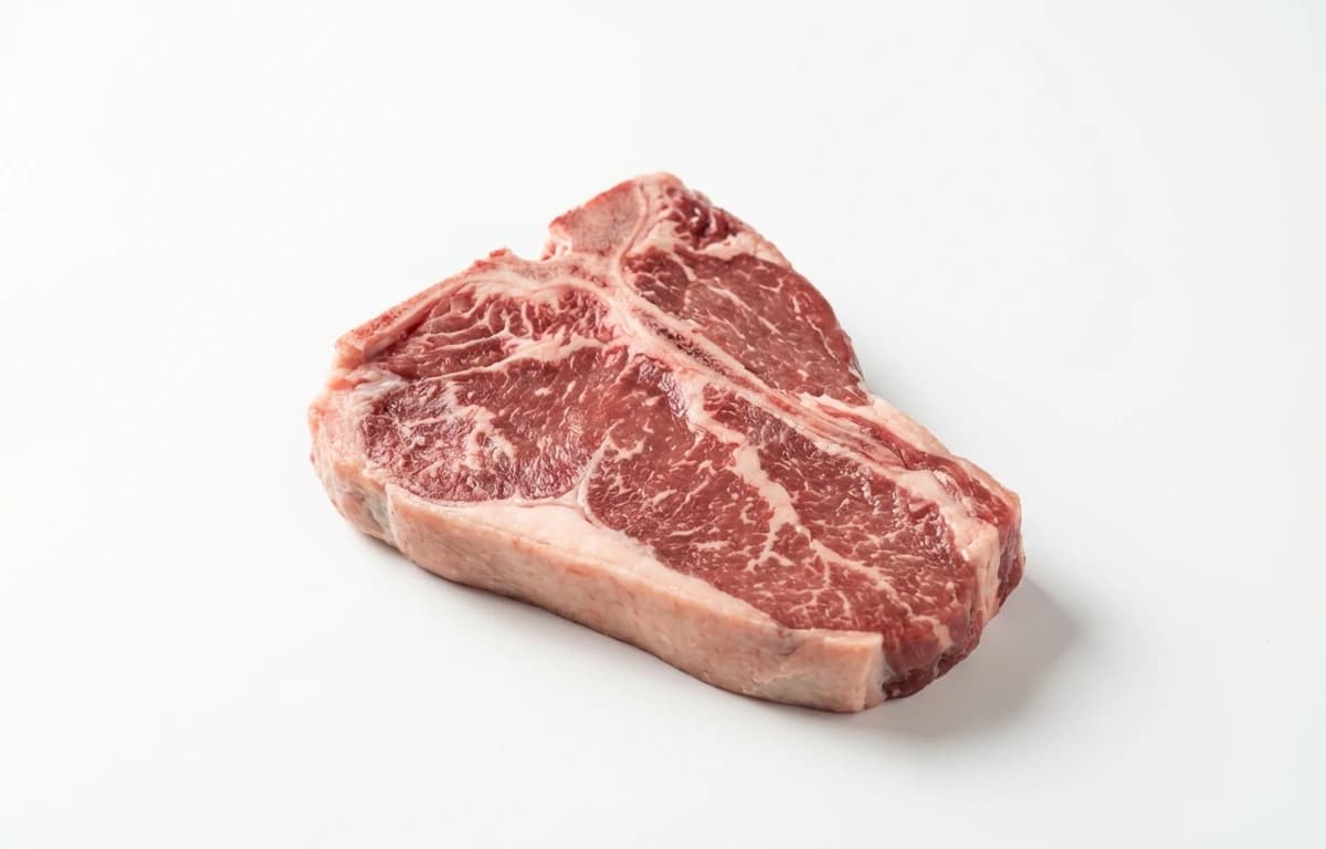 raw australian lamb sirloin chop