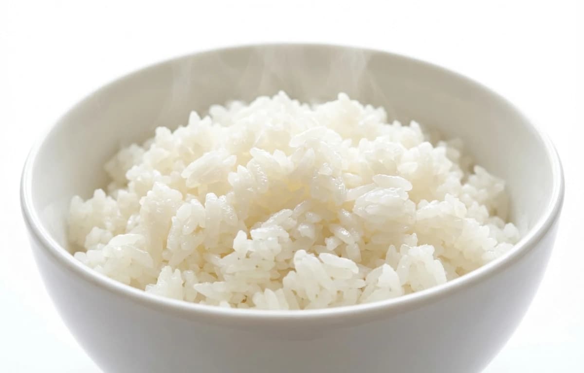 cooked jasmine rice
