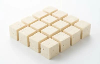 cubed firm tofu
