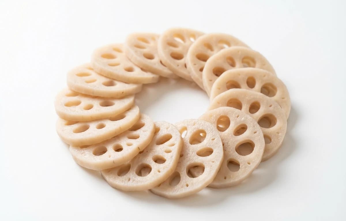 boiled unsalted lotus root