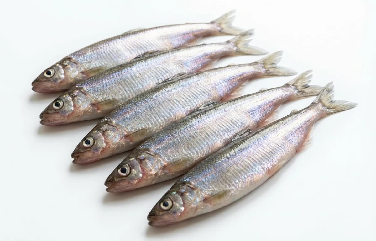 raw rainbow smelt