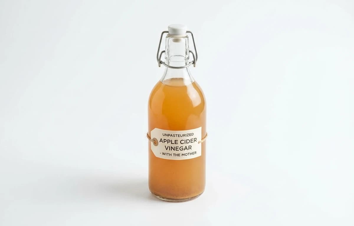 unpasteurized apple cider vinegar