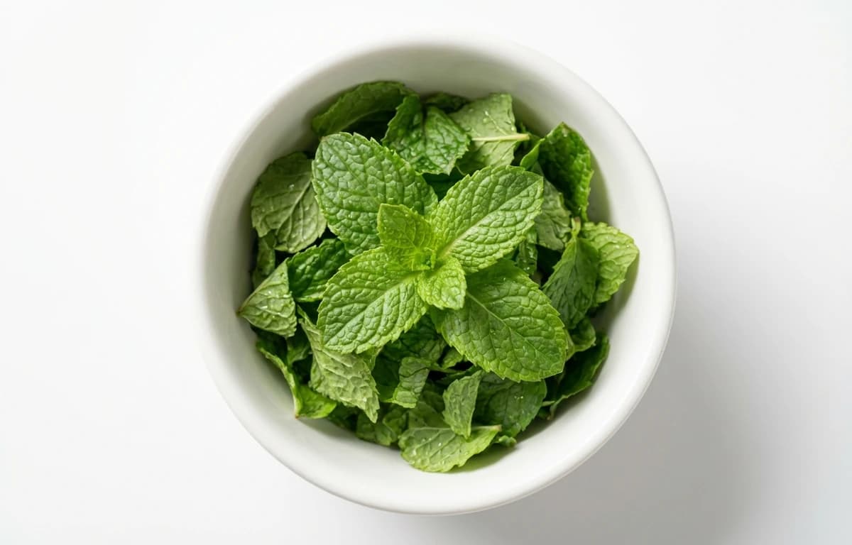 Chopped Mint Leaves