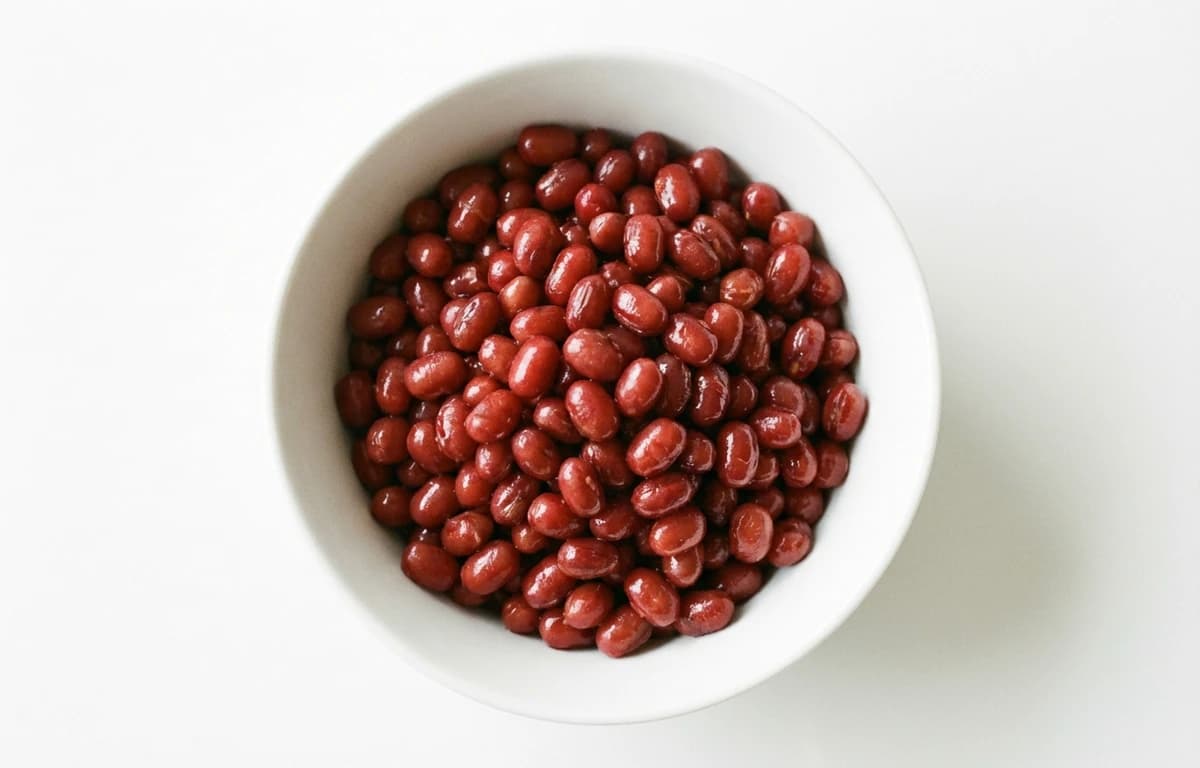 boiled salted adzuki beans