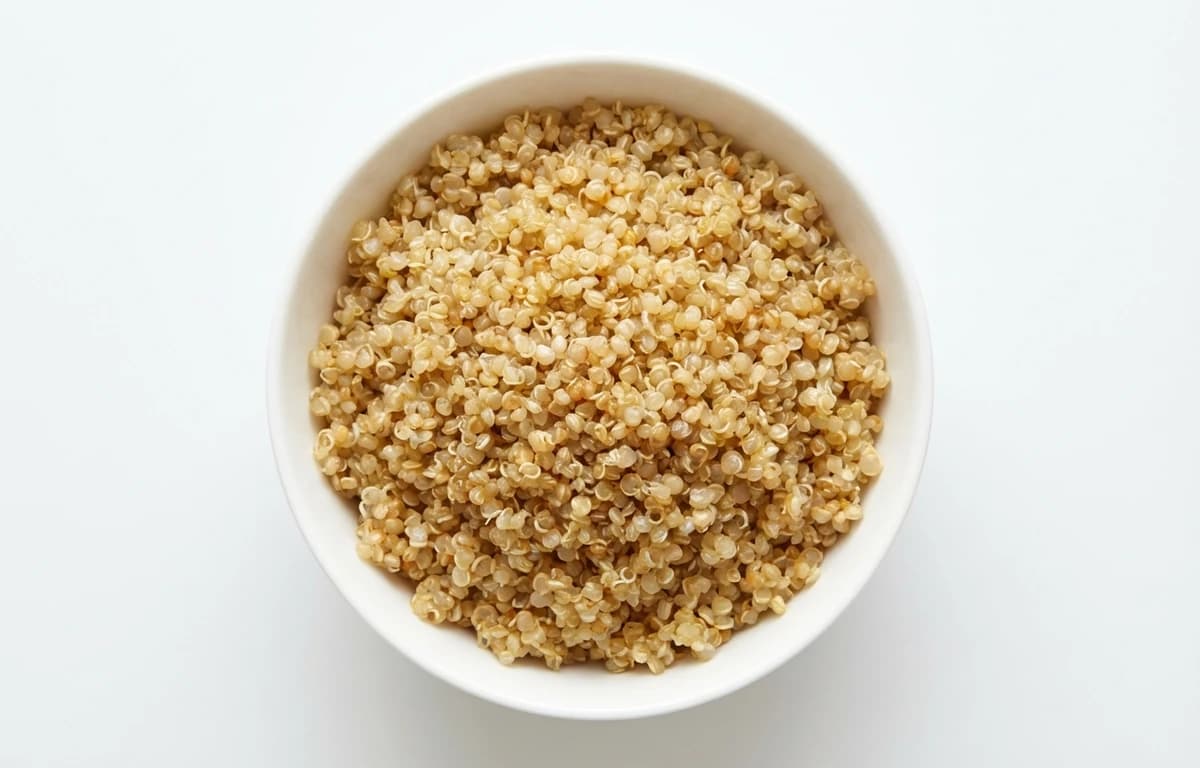 cooked quinoa