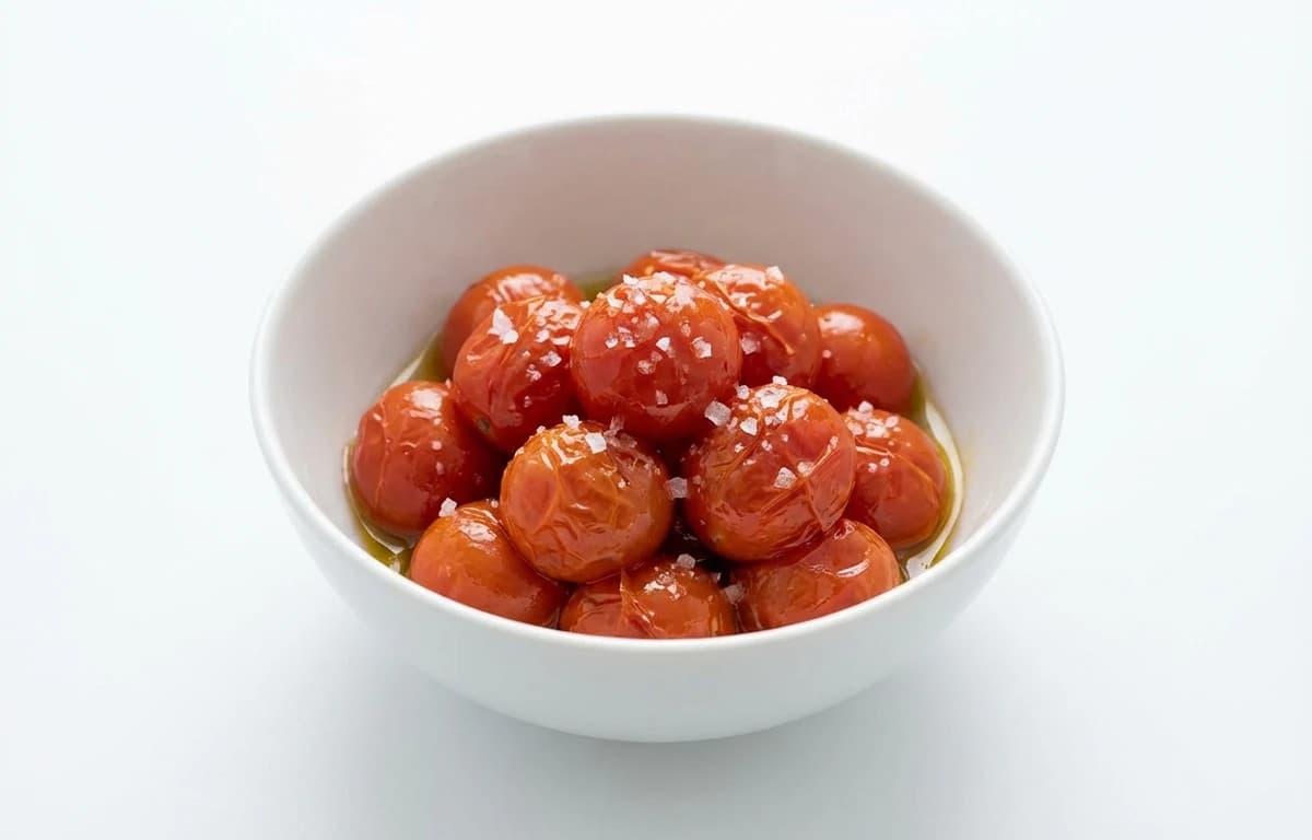 cooked salted tomato